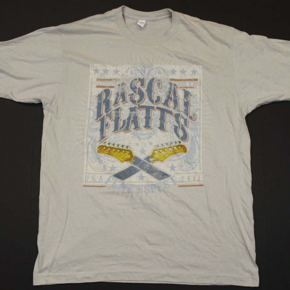 Rascal Flatts Flattsfest 2011 Tour Tee - L